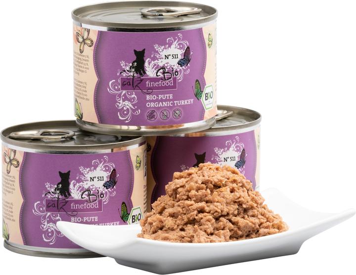 Image du produit Catz Finefood Bio No.511 dinde (Adulte, 6 pcs, 200 g)