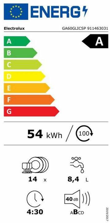 Etichetta energetica Electrolux GA60GLICSP
