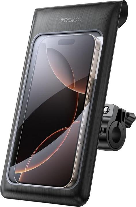 Yesido Bicycle Phone Holder Waterproof Bag with 360° Rotation