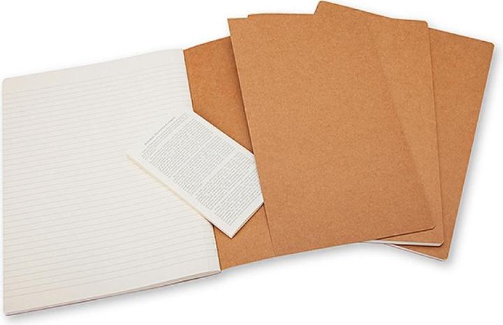 Immagine prodotto Moleskine Cahier grande set di 3 (A6, Righe, Copertina morbida)