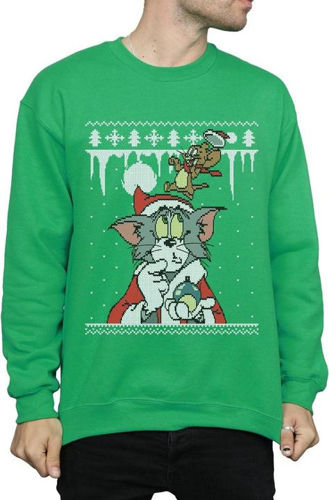 Produktbild Tom & Jerry Christmas Fair Isle Sweatshirt (M)