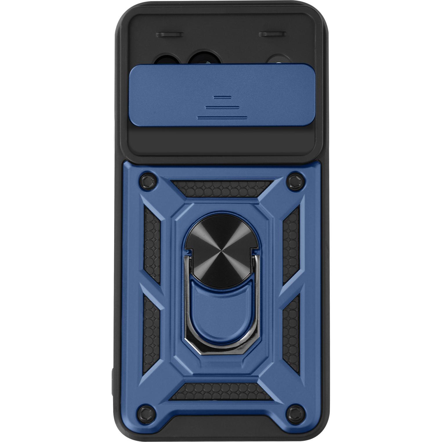 Mayaxess ProtectorRing Case Series (Google Pixel 8a), Smartphone Hülle, Blau