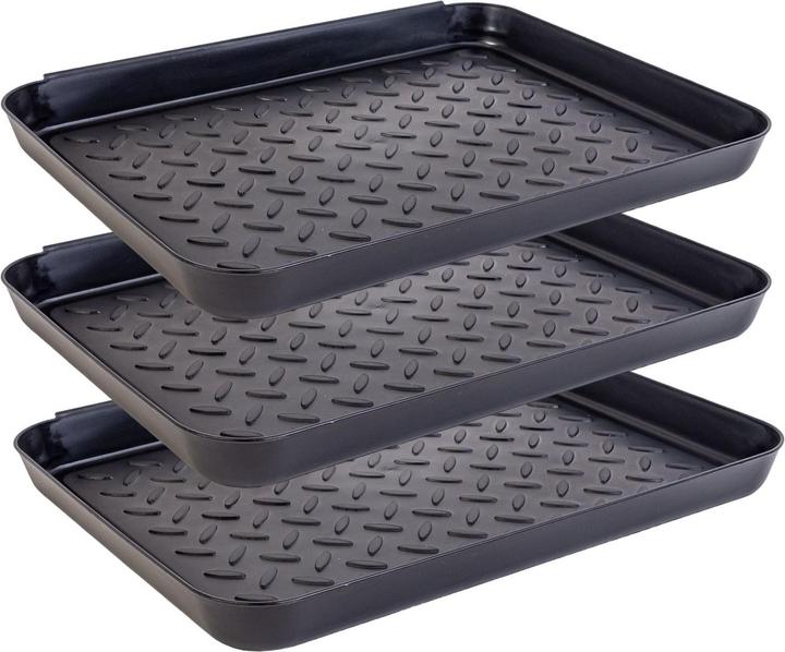 Actual product image Intirilife Shoe drip tray Shelf with raised edge (35 x 27.5 x 4.5 cm)