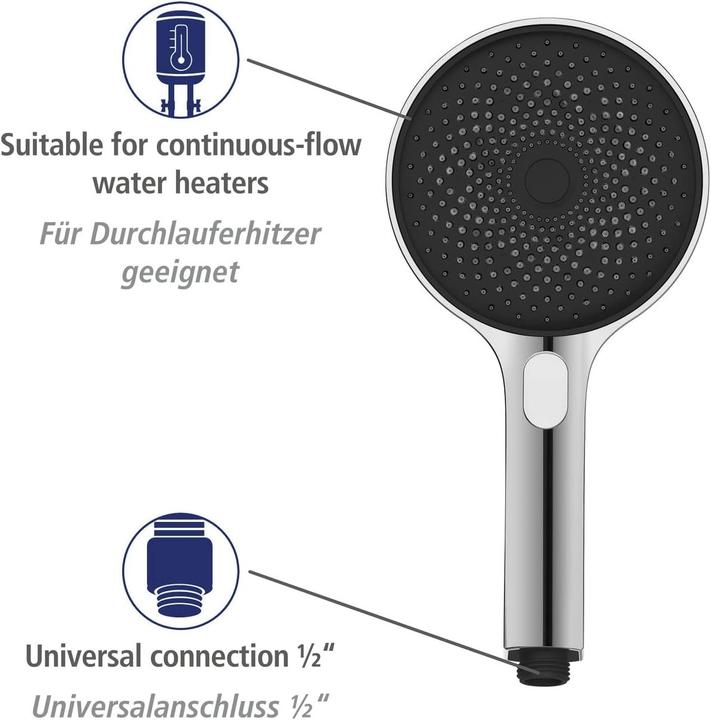 Produktbild Wenko Softwater Duschsystem chrom