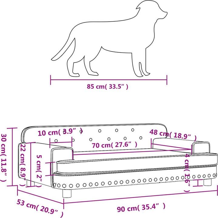 Produktbild vidaXL Donovan (Hund)