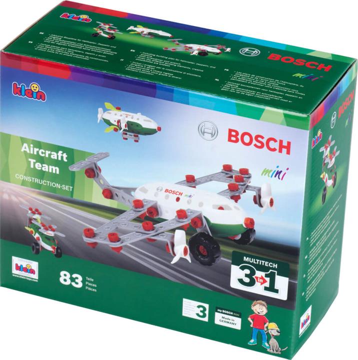 Bosch 3 in 1 Construction Set Aircraft Team