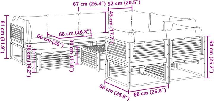 Produktbild vidaXL Genevieve