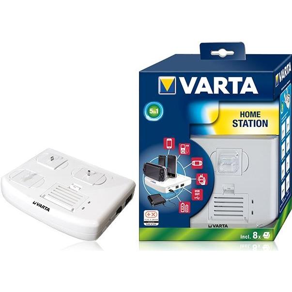 Varta V-Man Home Station (1 Stk., AA, AAA, Ladegerät ohne Akku), Akku Ladegerät
