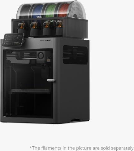 Actual product image Bambu Lab X2D Combo 3D-Drucker