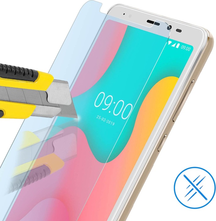 Produktbild Avizar Kristallklare Folie, Glas-Displayschutz (2 Stück, Wiko Y60)