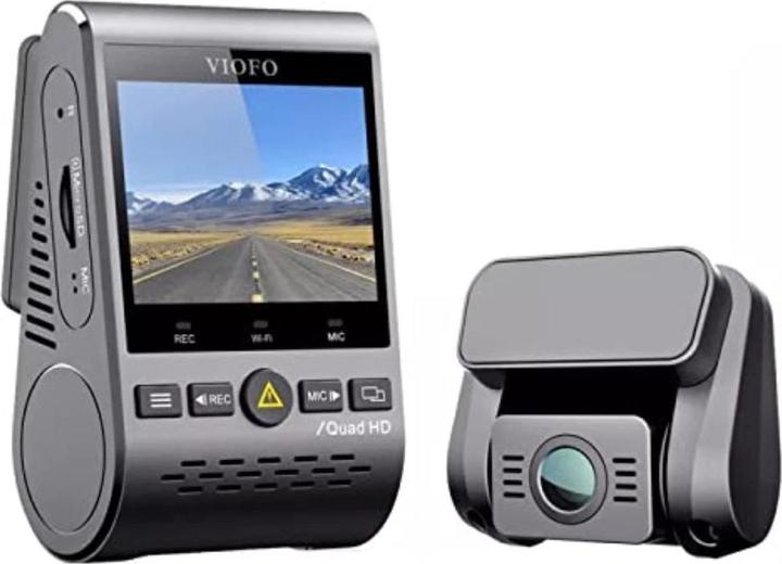 Viofo A129-G Duo Plus (Accelerometer, Bluetooth, Built-in display, Built-in microphone, GPS receiver, Wi-Fi, Full HD)