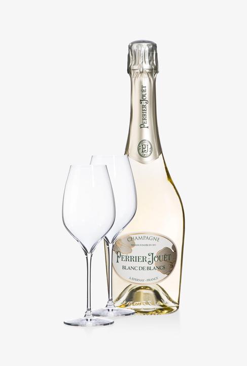 Produktbild Perrier-Jouët Blanc de Blancs Brut inkl. 2 Gläser (6 x 150 cl)