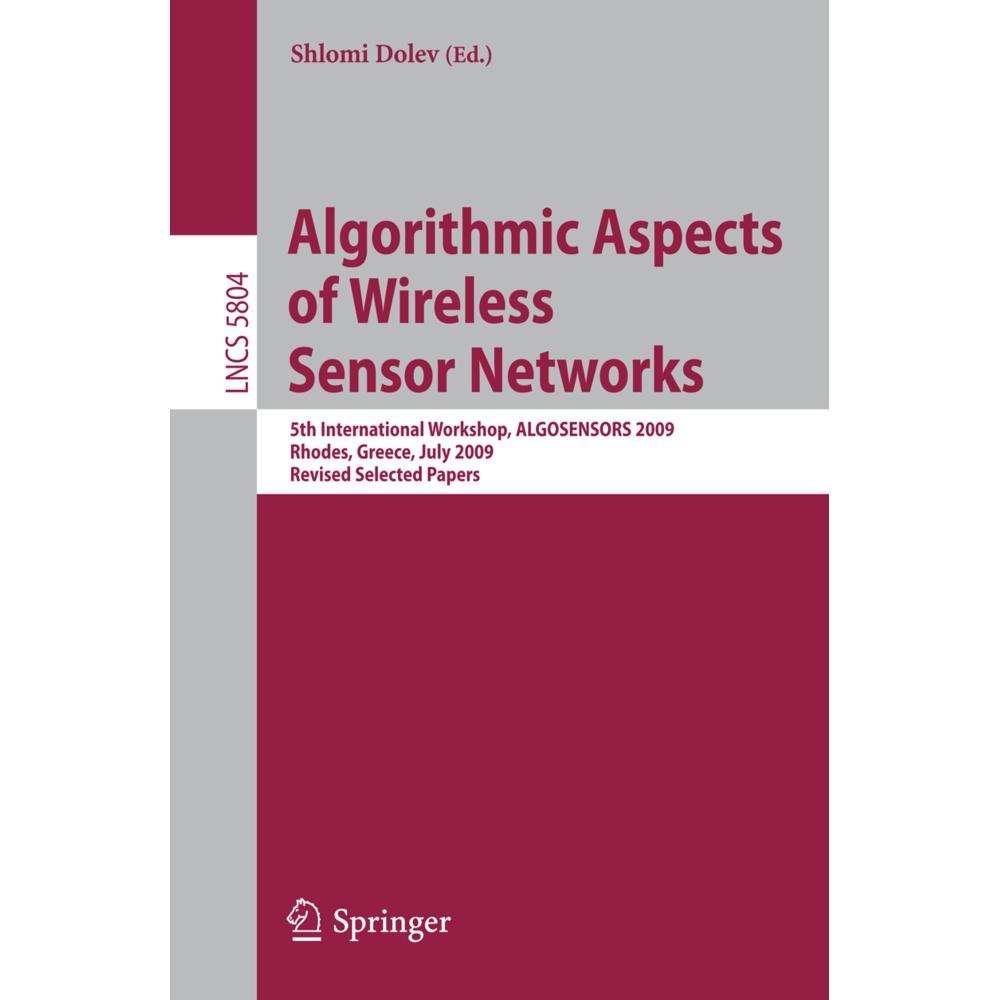 Algorithmic Aspects of Wireless Sensor Networks, Fachbücher