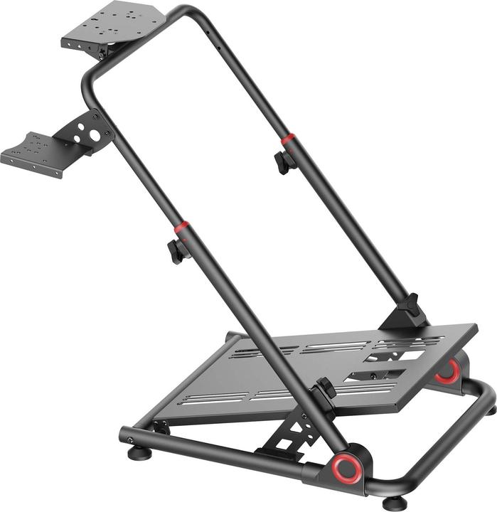 Wiltec Supporto per volante pieghevole Supporto per volante Stand Gaming Sim Racing Setup