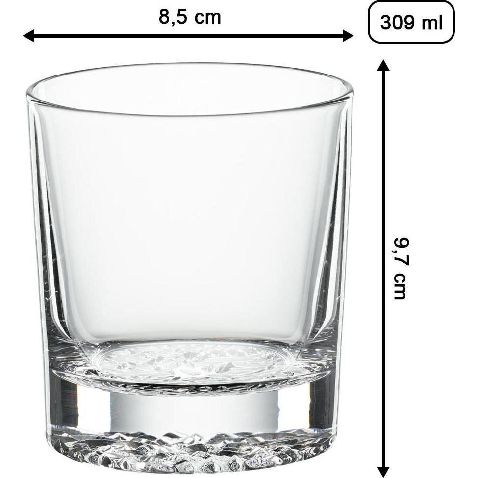 Thumbnail - Spiegelau Whiskybecher Lounge 2.0 4er S, Cocktailgläser, Transparent