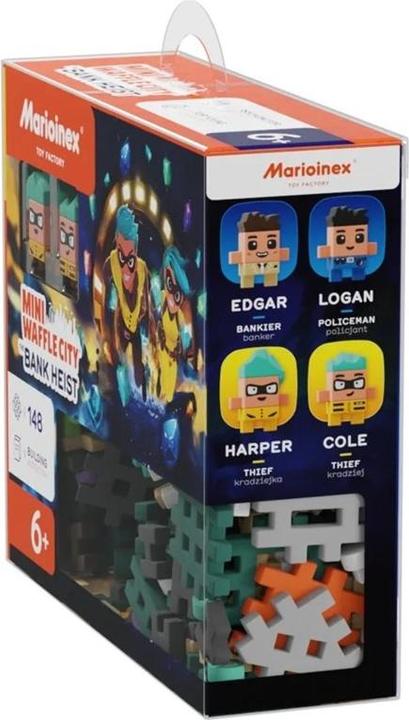 Actual product image Marioinex *****Klocki wafle mini Napad na bank 148el 06712