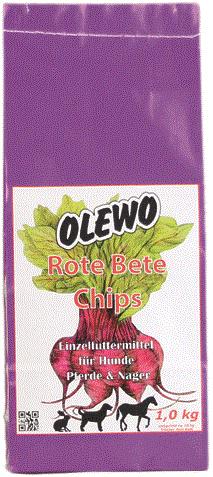 Produktbild Olewo Rote Beete Chips (Senior, Adult, Junior, 1 Stk., 1000 g)