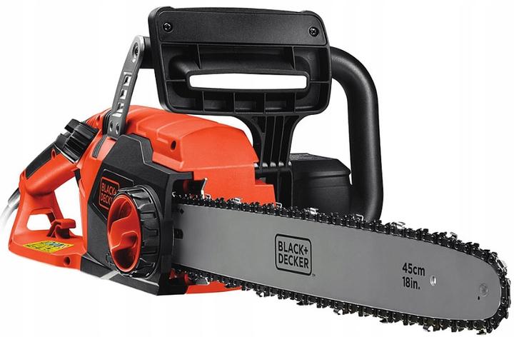 Image du produit Black & Decker Tronçonneuse de 2200 watts, longueur de guide de 45 cm, tendeur de chaîne sans outil (Tronçonneuse électrique)