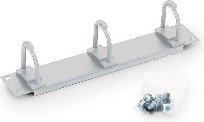 Actual product image Triton 10" cable management strip, light gray