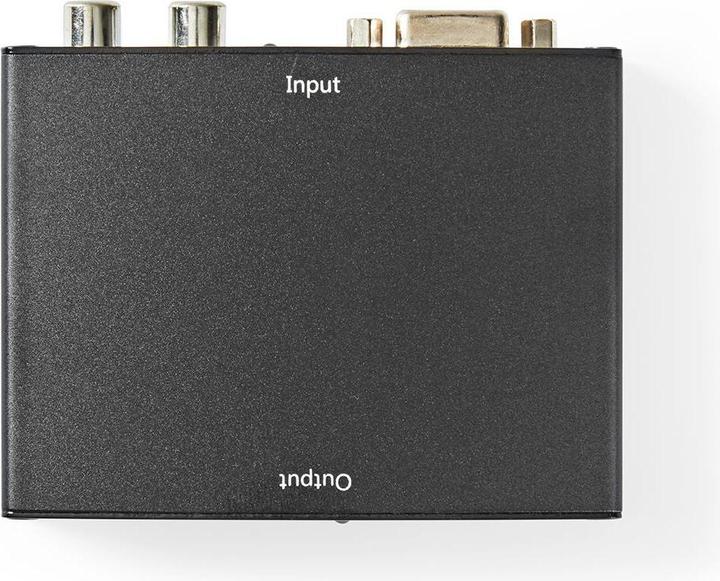 Image du produit Nedis HDMI T Converter VGA Female / 2X RCA femelle Sortie HDMIT 1 voie 1080p 1.65 Gbps Aluminium An