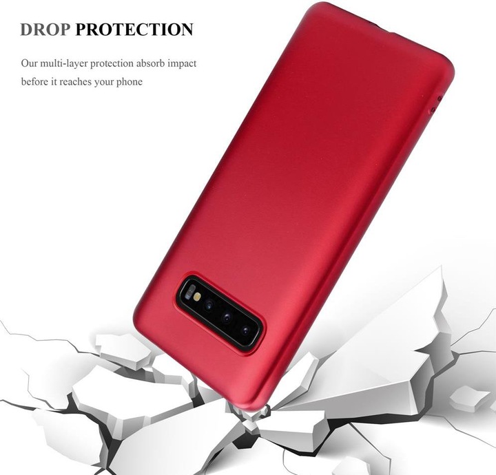 Produktbild Cadorabo TPU Matt Metallic Hülle (Samsung Galaxy S10)