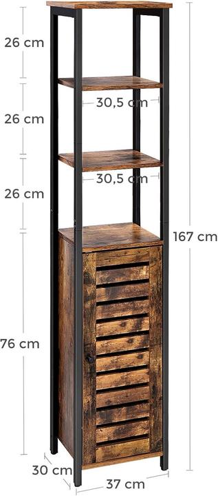 Produktbild Vasagle Tower (37 x 30 x 167 cm)