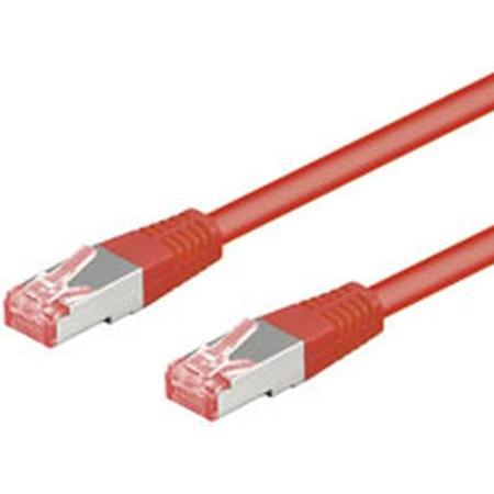 Thumbnail - Goobay CAT 6 Patchkabel, S/FTP (PiMF), Rot, 10 m (S/FTP, CAT6, 10 m), Netzwerkkabel