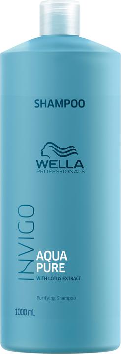 Actual product image Wella INVIGO Balance Aqua Pure Shampoo (1000 ml, Liquid shampoo)