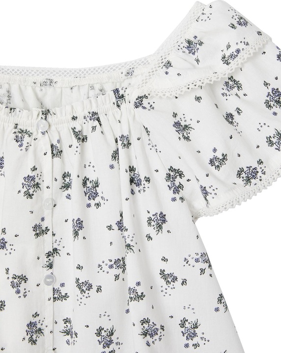 Immagine prodotto Vertbaudet Mädchen Bluse mit Blumenmuster (98)