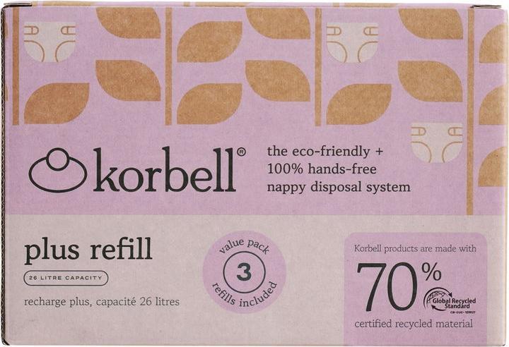 Korbell Nachfüllfolien Plus recycled