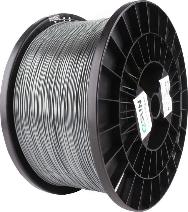 Actual product image eSUN PLA+ Filament 1.75mm Silver 5Kg (PLA+, 1.75 mm, 5000 g)