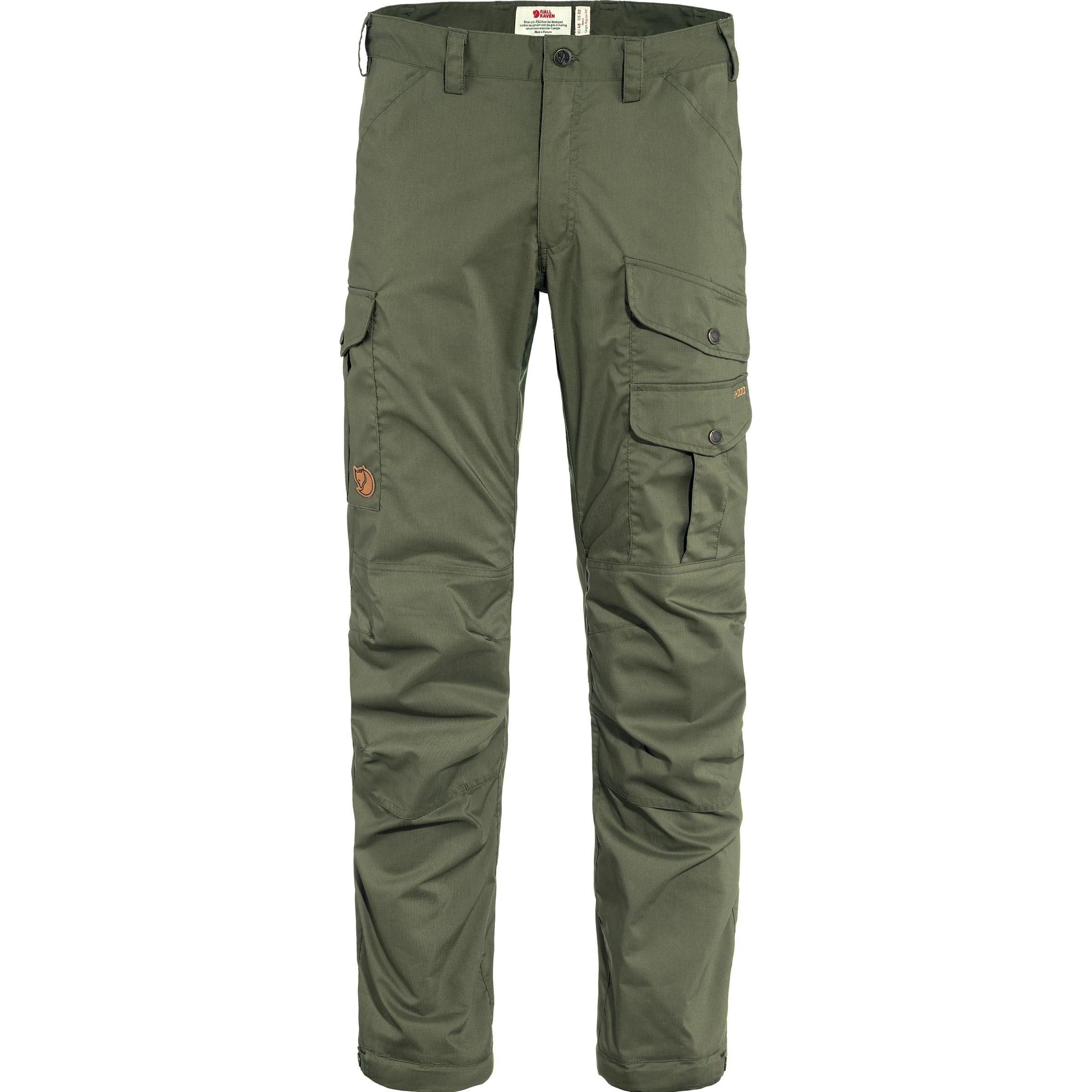 Fjällräven, Herren, Outdoorhose, Vidda Pro Lite Trousers (48 E), Grau, 48 E