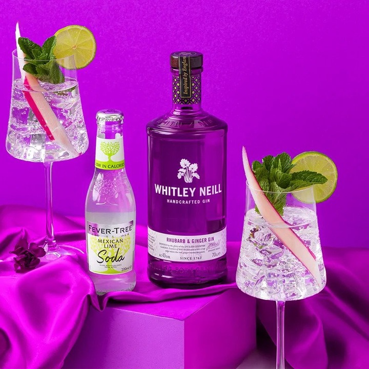 Image du produit Whitley Neill Rhubarbe et gin au gingembre (1 x 70 cl)