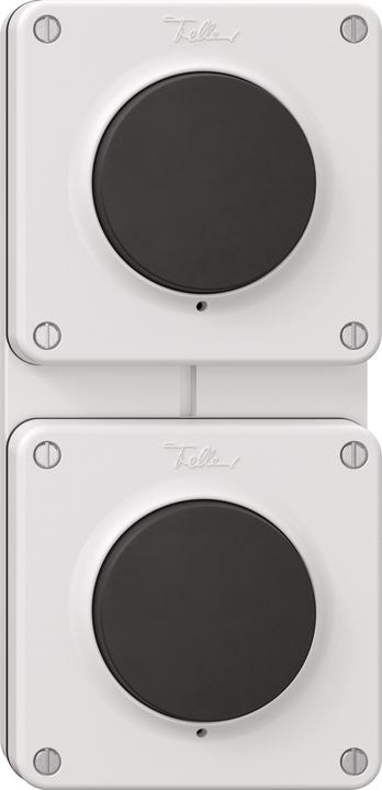 Produktbild Feller Kombination 2x UP-Schalter NEVO Unbeleuchtet 3/1 L