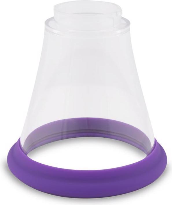 Actual product image Easytoys Pleasure Pump mit GPunkt Vibrator Violett