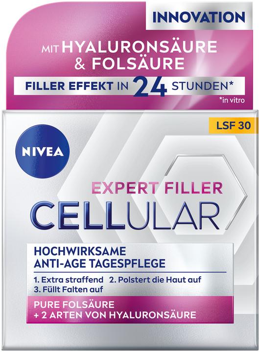 Actual product image NIVEA Cellular Expert Filler Anti-Age Day Care SPF 30 (50 ml, Day cream, SPF 30)