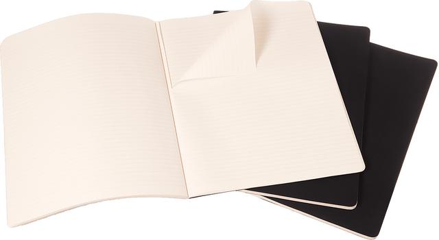Image du produit Moleskine Cahier (19 x 25 cm, À rayures, Couverture souple)