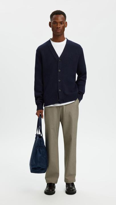 Actual product image Selected Relaxed fit cardigan (XL)