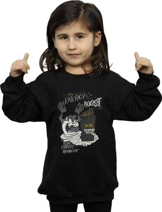 Produktbild Looney Tunes Taz Energy Boost Sweatshirt Mädchen (152, 158)