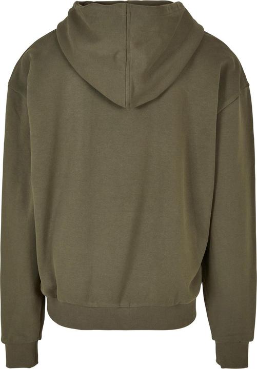 Immagine prodotto Build Your Brand Felpa con Cappuccio e Zip Intera Vintage Pesante Uomo (XXL)