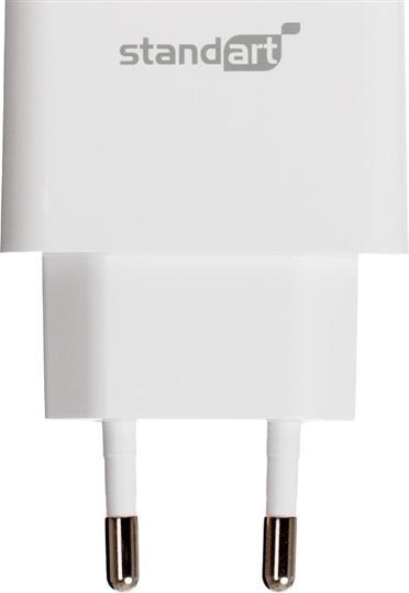Produktbild Standart CHARGER GT-RJ334 18W USB-A WHITE (18 W)