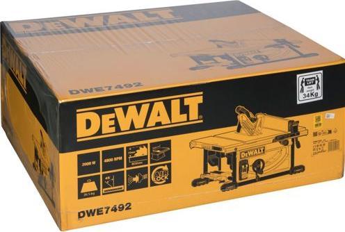 Actual product image DeWalt DWE 7492