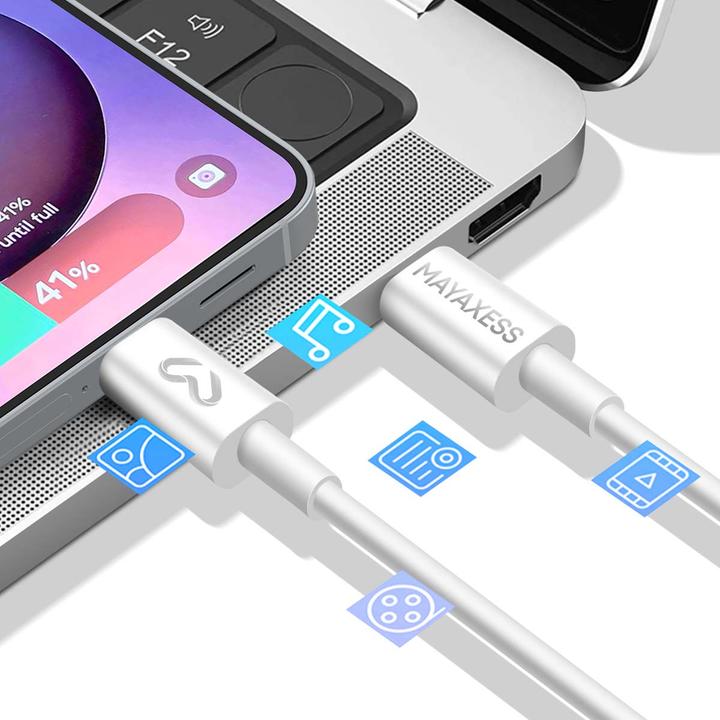 Produktbild Mayaxess Galaxy S25 FE Ladegerät + Kabel (20 W, 1 Port)