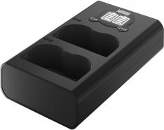Actual product image Newell camera charger DL-USB-C dual-channel charger for EN-EL3e batteries (Camera battery charger)