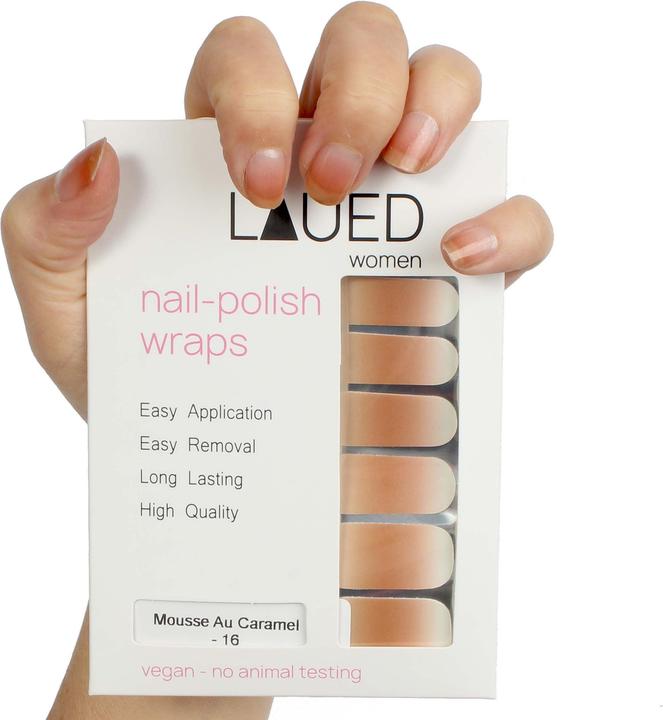 Actual product image Vargu solid brown (Mousse au caramel)