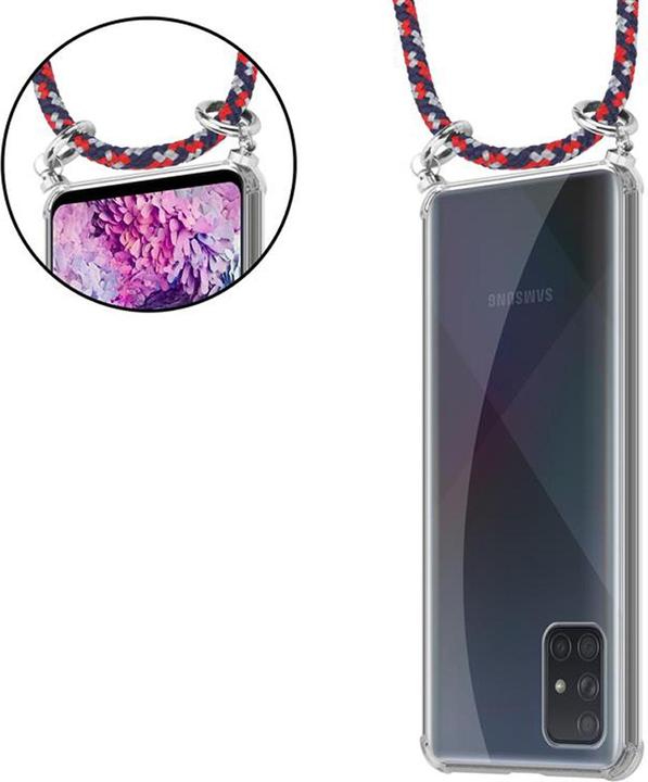 Produktbild Cadorabo TPU Handy Kette SILBER Cover