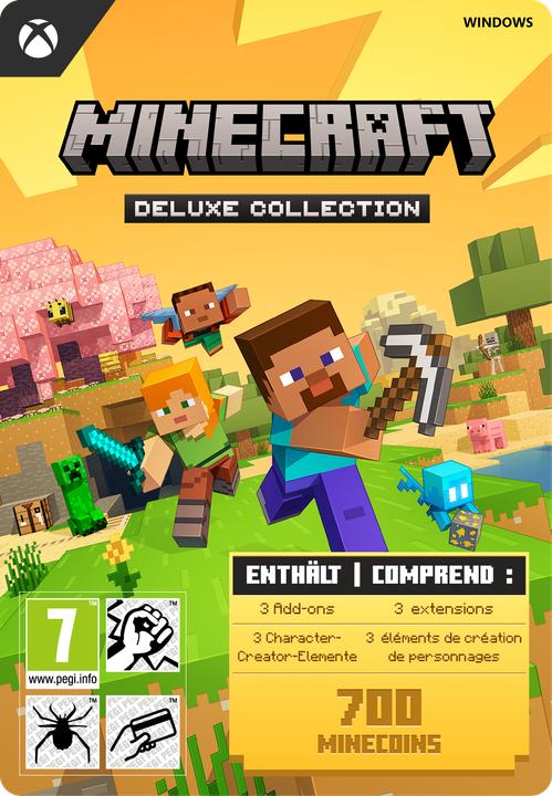 Microsoft Minecraft: Java & Bedrock Edition Deluxe Collection Download Code