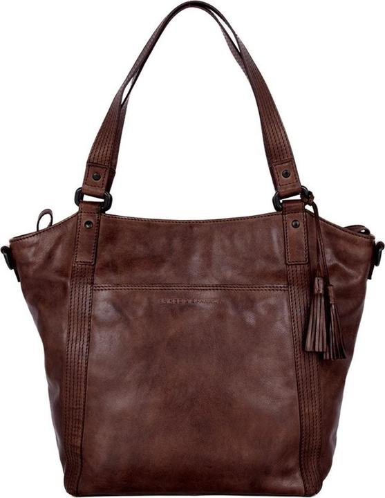 Immagine prodotto Spikes & Sparrow Shopper / Schoudertas Dames Leer Apache Bruin