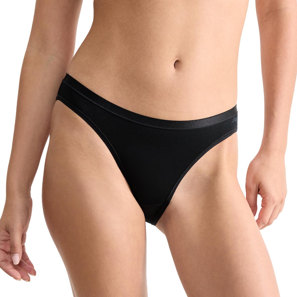 Thumbnail - Sloggi, Damen, Unterhosen, 6er Pack GO Daily Cotton Mini Slip, Schwarz, (M, 6er Pack)