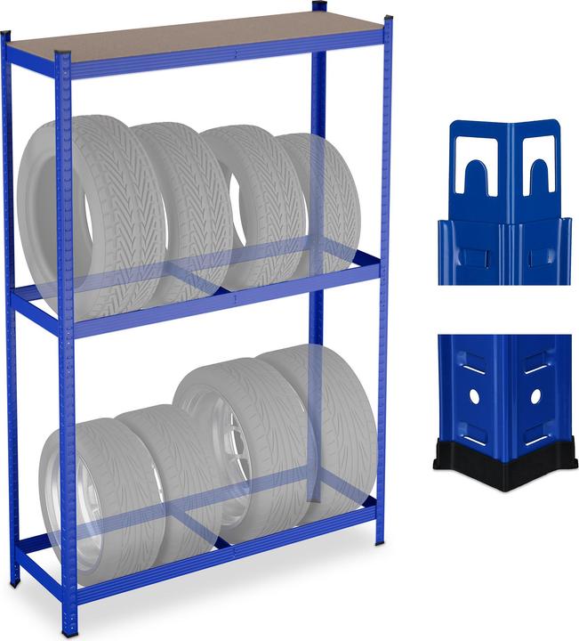 Black, Blue, Light brown